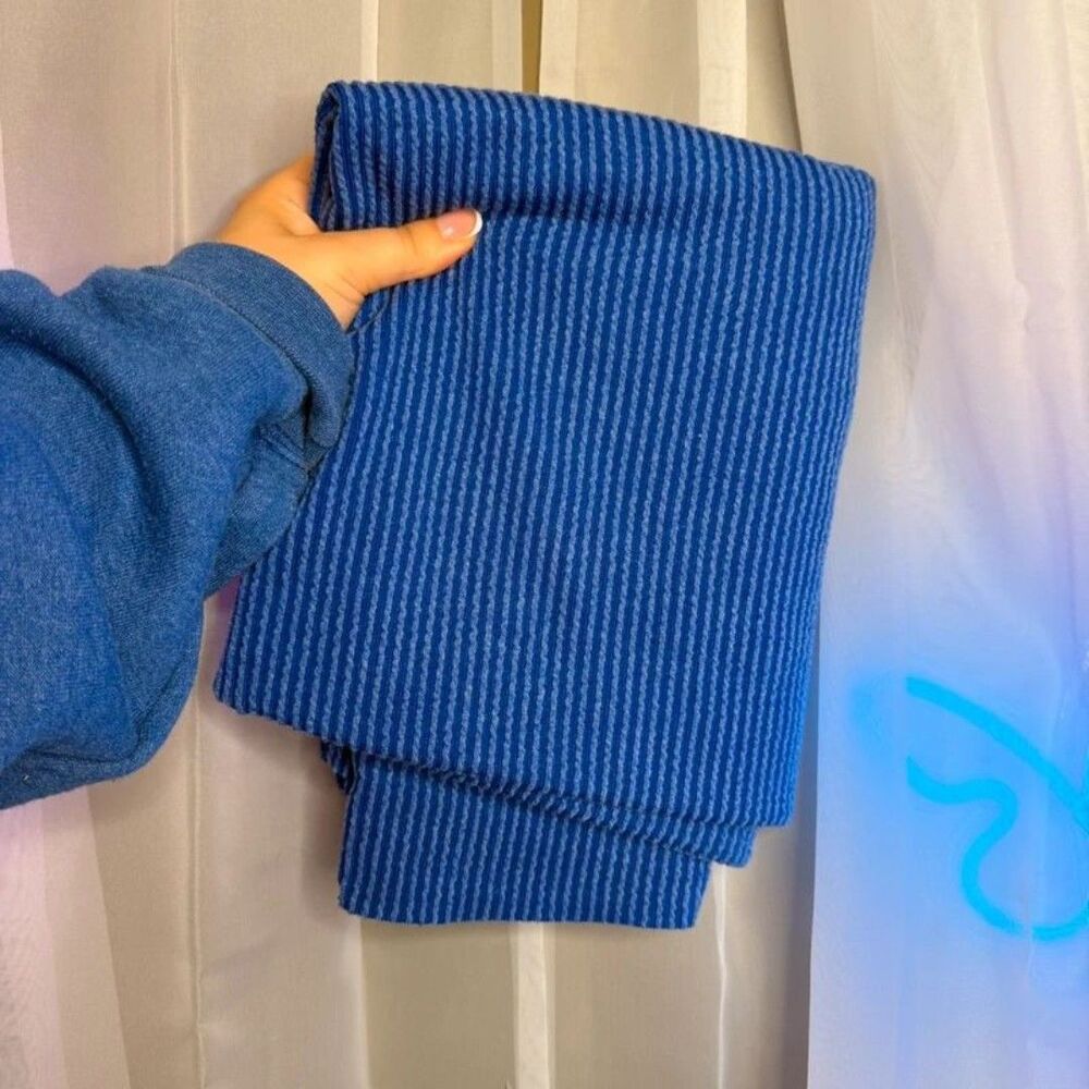 One full yard ribbed knit
